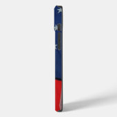 Personaliseer USA Flag Faux Roos Gold Metal Swirl Case-Mate iPhone Case (Achterkant / Links)