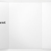 Personaliseer uw AVertical 5" x 7" Drieluik Aankondiging (Binnenkant midden)