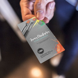 Personaliseer uw bedrijf | Art Supplies Visitekaar Visitekaartje