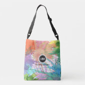 Personaliseer uw bedrijf | Kunstbenodigdheden Crossbody Tas (Achterkant)