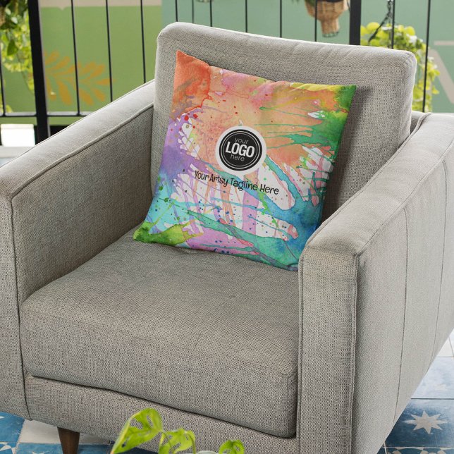 Personaliseer uw bedrijf | Kunstbenodigdheden Kussen (Creator heeft geüpload)