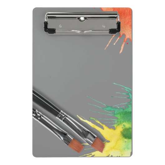 Personaliseer uw bedrijf | Kunstbenodigdheden Mini Klembord (Voorkant)