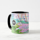 Personaliseer uw bedrijf | Kunstbenodigdheden Mok (Voorkant links)