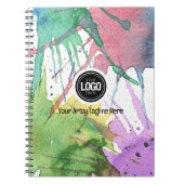 Personaliseer uw bedrijf | Kunstbenodigdheden Notitieboek (Voorkant)