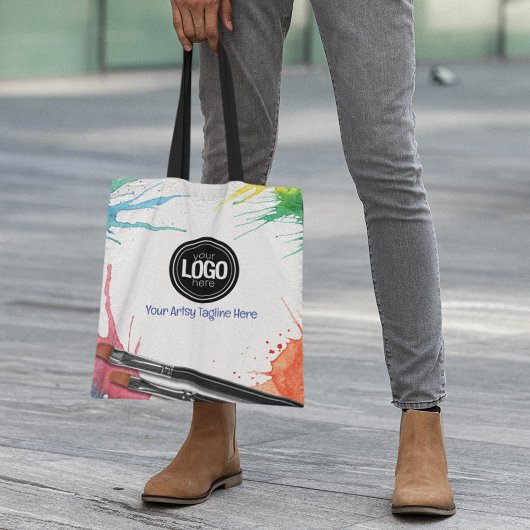 Personaliseer uw bedrijf | Kunstbenodigdheden Tote Bag