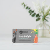 Personaliseer uw bedrijf | Kunstbenodigdheden Visitekaartje (Staand voorkant)