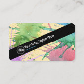 Personaliseer uw bedrijf | Kunstbenodigdheden Visitekaartje (Achterkant)