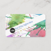 Personaliseer uw bedrijf | Kunstbenodigdheden Visitekaartje (Achterkant)