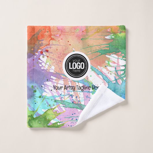 Personaliseer uw bedrijf | Kunstbenodigdheden Washandje (Wasdoekje)