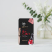 Personaliseer uw bedrijf | Modern make-upbedrijf Visitekaartje (Staand voorkant)