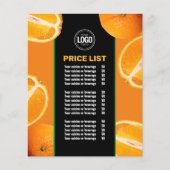 Personaliseer uw bedrijf | Oranje onderneming Flyer (Voorkant)