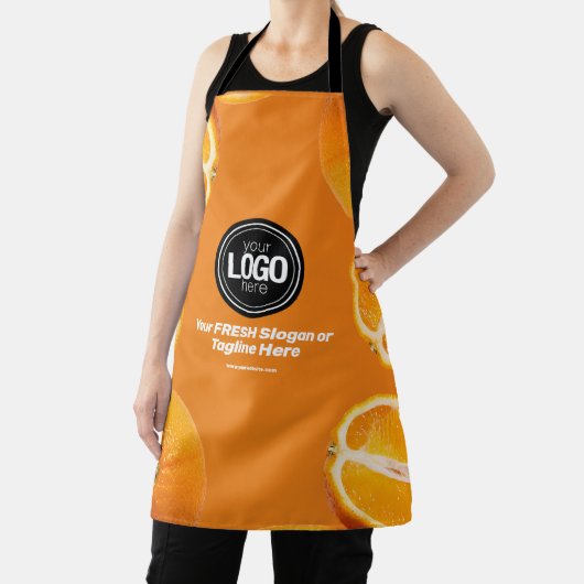 Personaliseer uw bedrijf | Oranje onderneming Schort (Insitu)