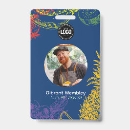 Personaliseer uw bedrijf | Tropical Fruits Company Badge