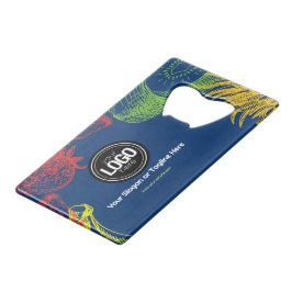 Personaliseer uw bedrijf | Tropical Fruits Company Creditkaart Flessenopener