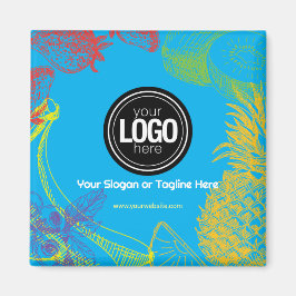 Personaliseer uw bedrijf | Tropical Fruits Company Magneet