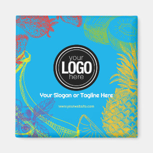 Personaliseer uw bedrijf   Tropical Fruits Company Magneet