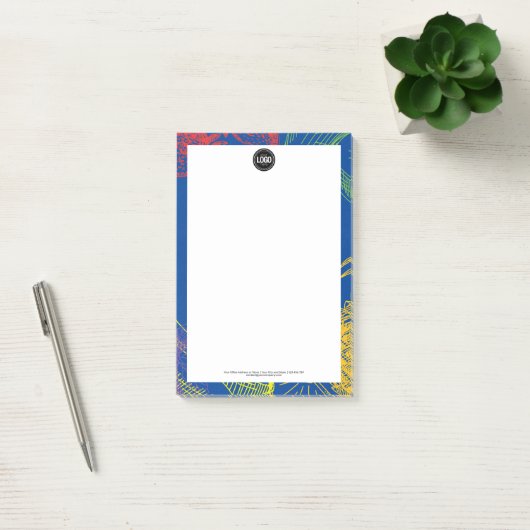 Personaliseer uw bedrijf | Tropical Fruits Company Post-it® Notes (Kantoor)