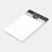 Personaliseer uw brief Sticky Notes Marble Stone (Schuin)
