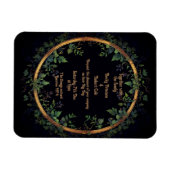 Personaliseer uw bruiloft uitnodiging magneet (Horizontaal)