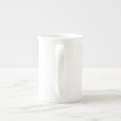 Personaliseer uw eigen Afbeelding met duurzame kwa Porselein Kop (Achterkant)