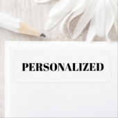 Personaliseer uw eigen etiket (Insitu)