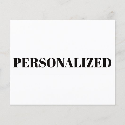 Personaliseer uw eigen flyer (Voorkant)