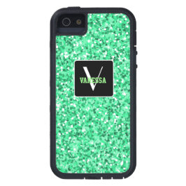Personaliseer uw eigen groene spectrum Case-Mate iPhone case