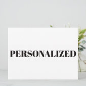 Personaliseer uw eigen kaart (Staand voorkant)