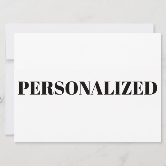 Personaliseer uw eigen kaart (Voorkant)