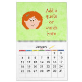 Personaliseer uw eigen kalender (Jan 2026)