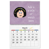 Personaliseer uw eigen kalender (Mar 2026)
