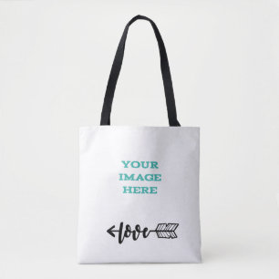Personaliseer uw eigen liefde tote bag