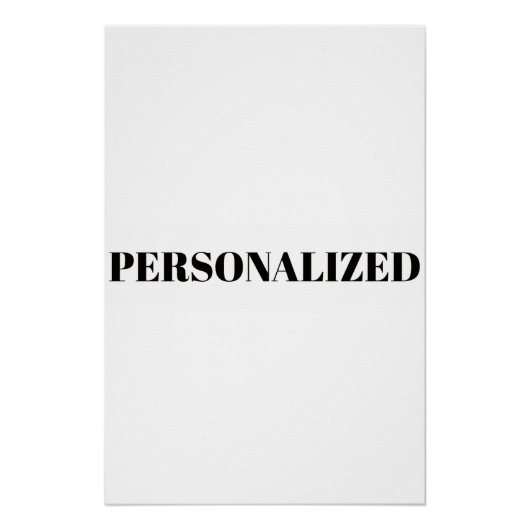 Personaliseer uw eigen perfect poster (Voorkant)