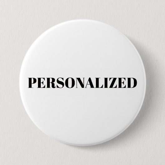 Personaliseer uw eigen ronde button 7,6 cm (Voorkant)