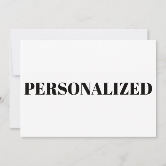 Personaliseer uw eigen save the date (Voorkant)