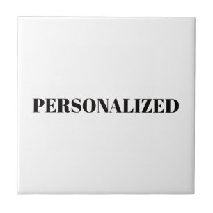 Personaliseer uw eigen tegeltje