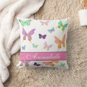 Personaliseer uw eigen vlinderSierkussen Kussen (Deken)