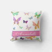 Personaliseer uw eigen vlinderSierkussen Kussen (Voorkant)