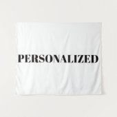 Personaliseer uw eigen wandkleed (Voorkant (horizontaal))