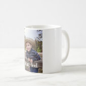 Personaliseer. Uw foto en tekst. Koffiemok (Voorkant rechts)