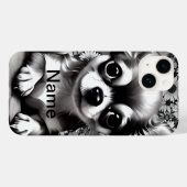 Personaliseer uw foto met deze pup Case-Mate iPhone case (Achterkant (horizontaal))