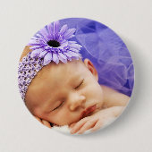 Personaliseer uw foto ronde button 7,6 cm (Voorkant)