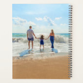 Personaliseer uw fotoplanner met aangepaste tekst planner (Achterkant)