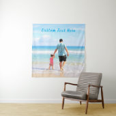 Personaliseer uw fototapijt met aangepaste tekst wandkleed (In Situ (horizontaal))