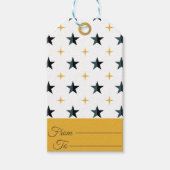 Personaliseer uw geschenken met aangepaste geschen cadeaulabel (Voorkant)