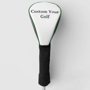 Personaliseer uw golfdriverhoes groen golfheadcover