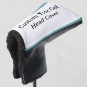 Personaliseer uw golfhoes golfheadcover (3/4 voorkant)