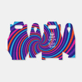 Personaliseer Uw Kalm Tekst houden op Multicolored Bedankdoosjes (Uitgevouwen)