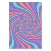 Personaliseer Uw Kalm Tekst houden op Multicolored Kaart (Achterkant)