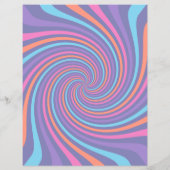 Personaliseer uw Keep Calm-tekst op een meerkleuri Flyer (Achterkant)